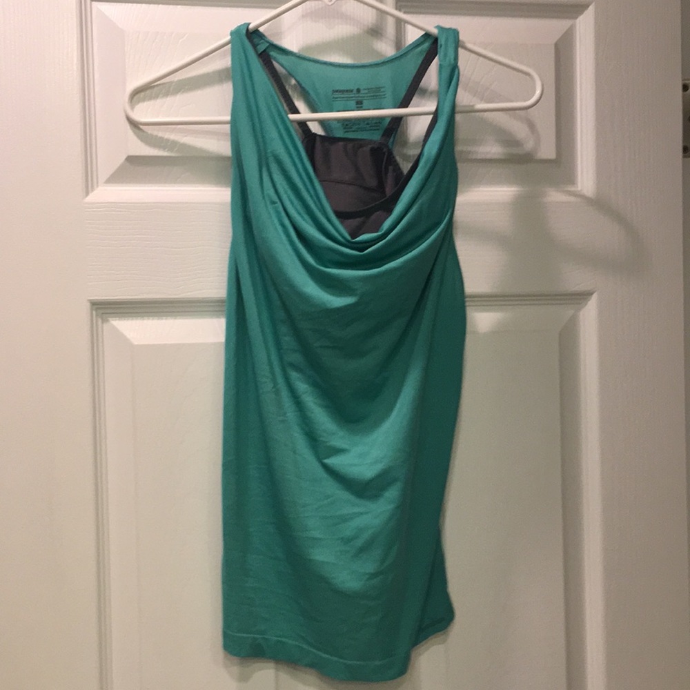 Patagonia tank top with sports bra